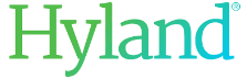 Hyland logo in colour